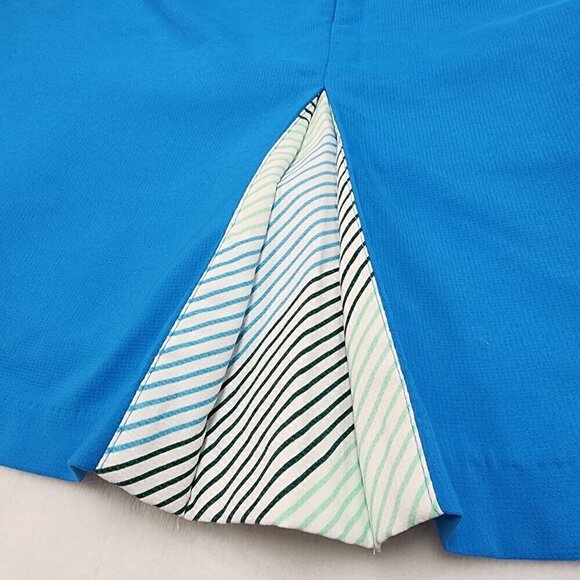 Puma Dry Cell Pleated Woven Golf Skirt Diva Blue Size 6 - Picture 8 of 8